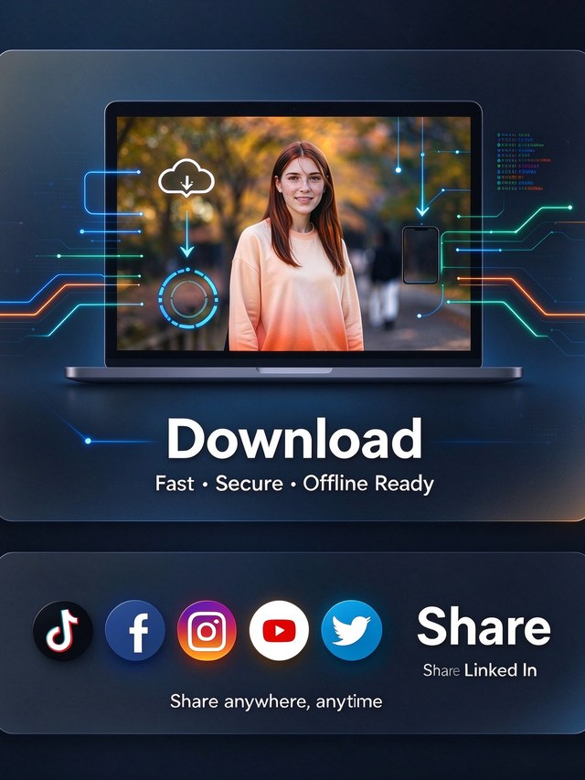 Step 4 — download and share